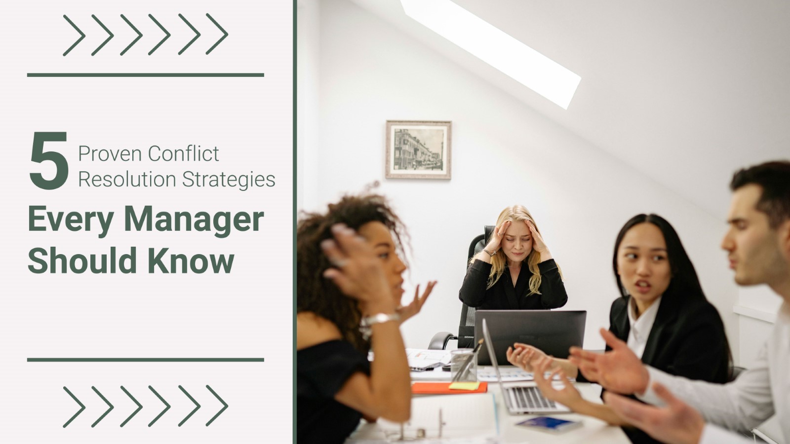  5 Proven Conflict Resolution Strategies Every Manager Should Know